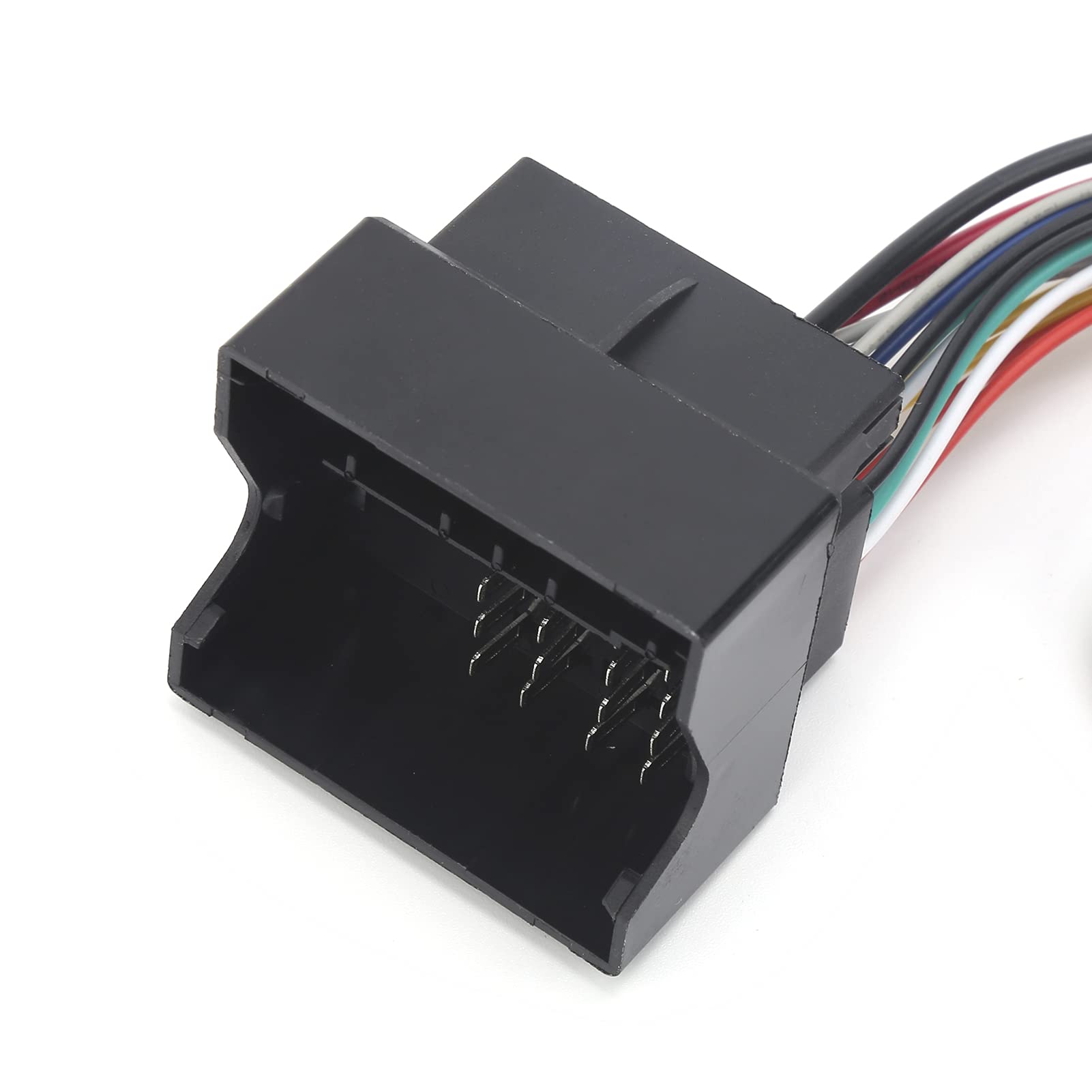 12Pin Bluetooth 5.0 Aux Adattatore Audio Per Auto Connettore Stereo con Microfono Cavo 59.1in Adatto Per CD30 CDC40 CD70