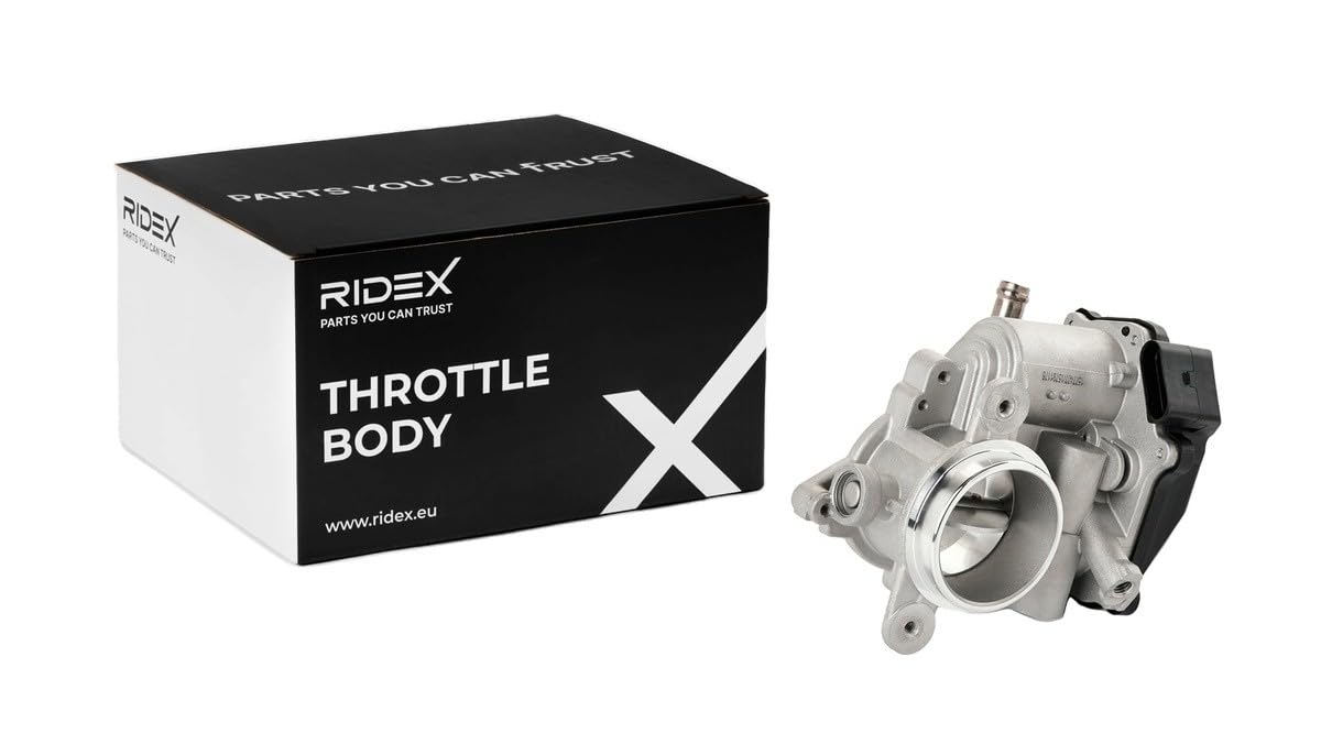 RIDEX 158T0231 Cuerpo de mariposa electrónico con junta Compatible con VW Golf 7 Hatchback 5G1, BQ1, BE1, BE2
