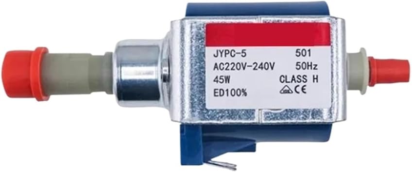 JYPC-5 AC 220V - 240V 9bar 45W High Pressure Electromagnetic Water Pump for Coffee Machine Cleaner Hot Iron Self-priming