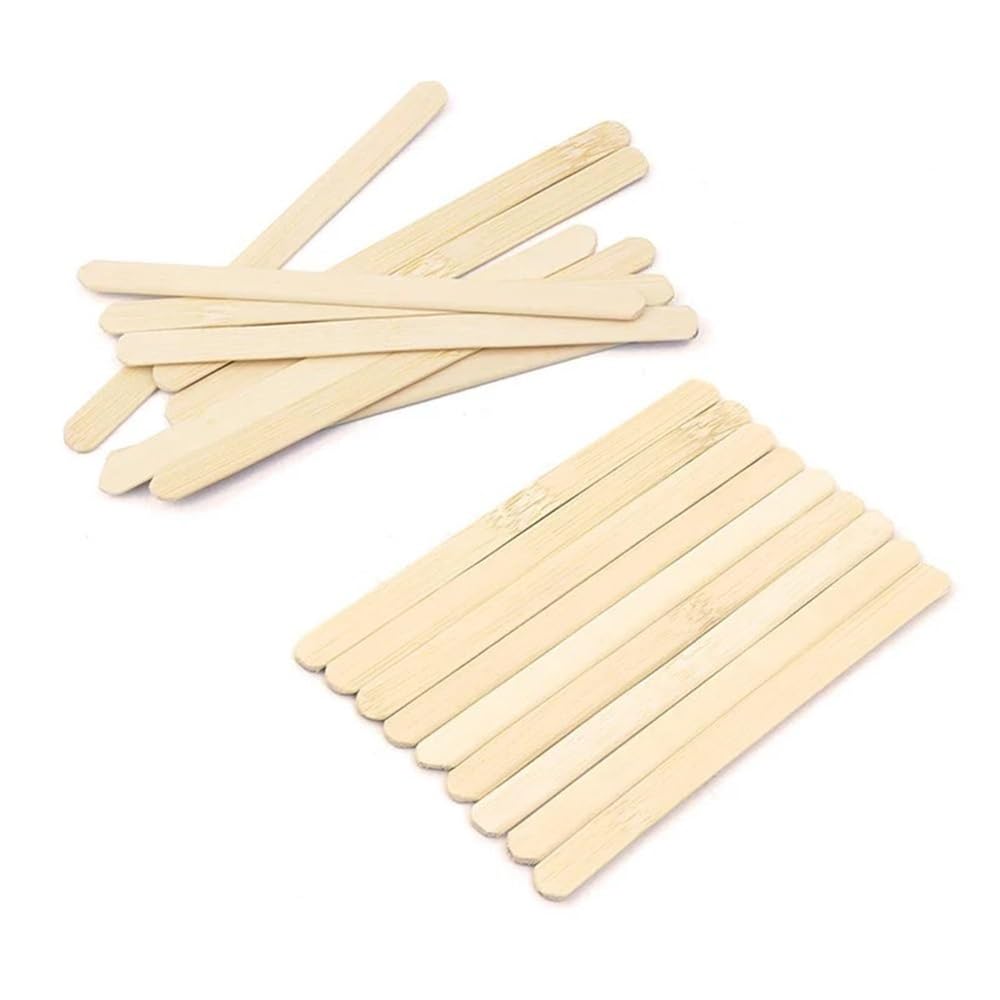 Bâtonnets de glace en bois robustes 11.4cm pour éviter les cassures en DIY