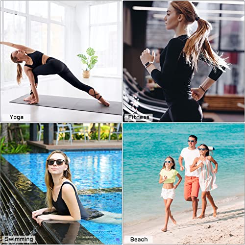 RICHDMI Zapatos de Playa, Zapatos de Agua Hombre, Zapatillas de Agua Para Mujer, Calzado Agua Secado Rápido Zapatillas de Deportes Acuáticos Buceo Natación Surf Yoga(Azul, numeric_42) - imagen 7