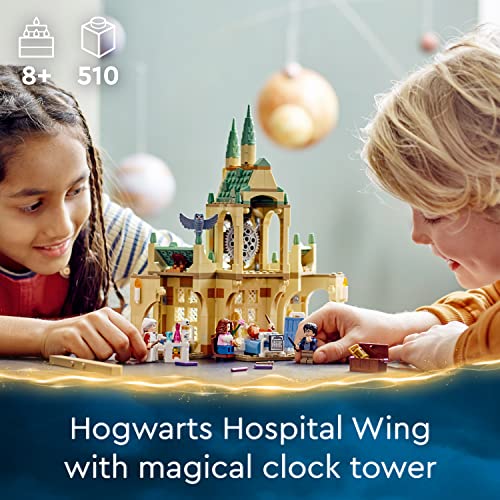 Image of LEGO Harry Potter Hogwarts Hospital Wing 76398 Building Kit (510 Pieces)|Multicolor