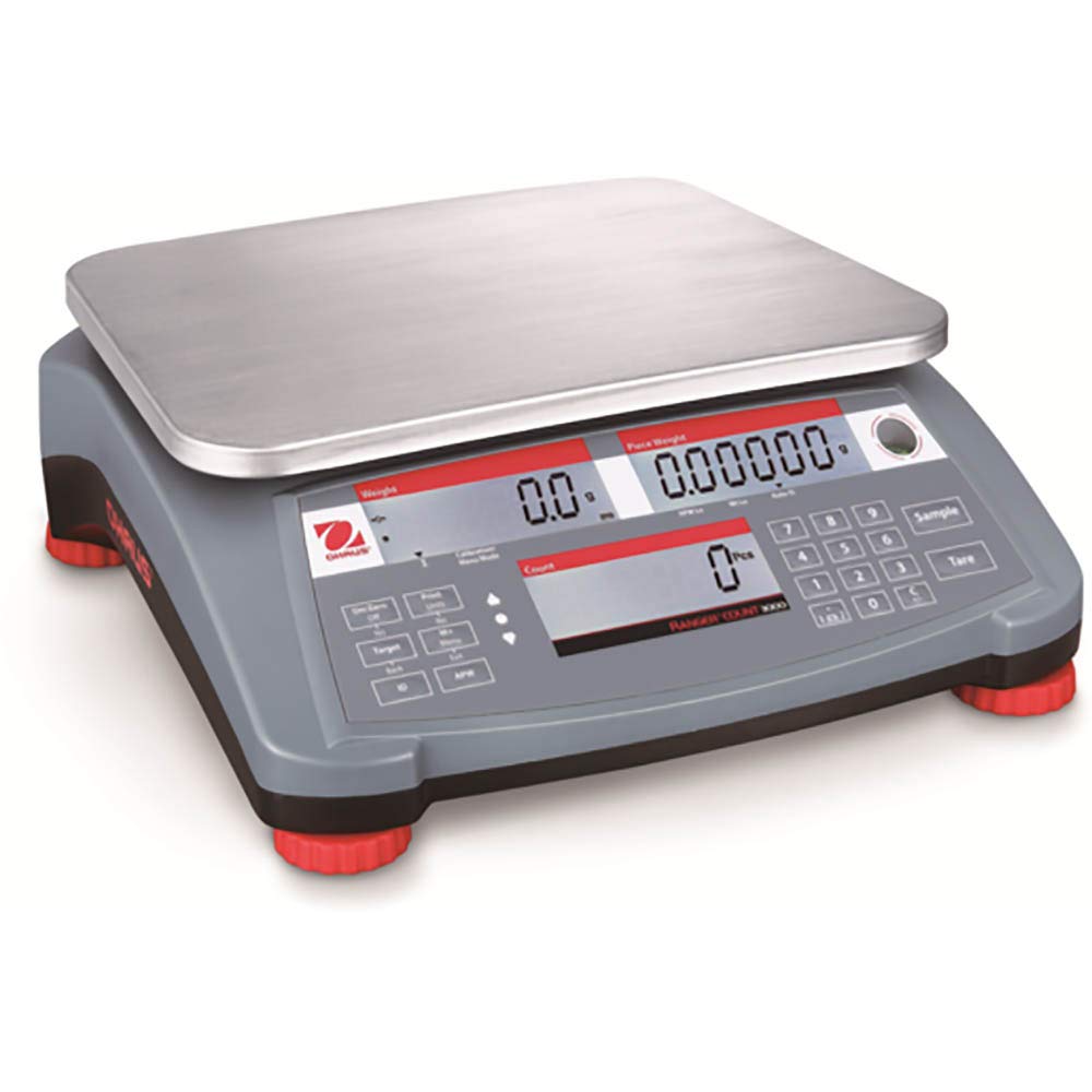 Ohaus RC31P15 Ranger Count 3000 Compact Bench Counting Scale 15kg x 0.5g