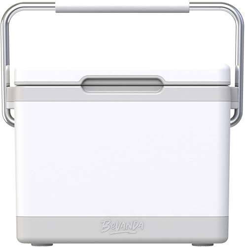 Bevanda Verge - Lonchera resistente a las fugas, enfriador aislado antideslizante con tapa magnética y bolsas de hielo magnéticas, perfecta para el