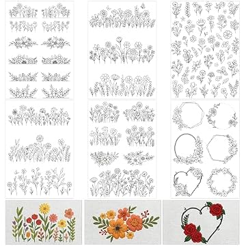 hand embroidery designs on jeans