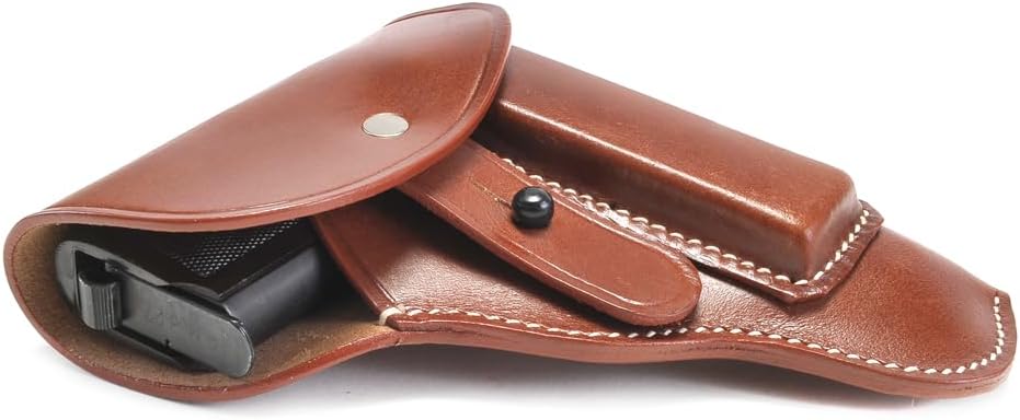 World War Supply CZ 27 Holster Dated 1942 Brown Leather