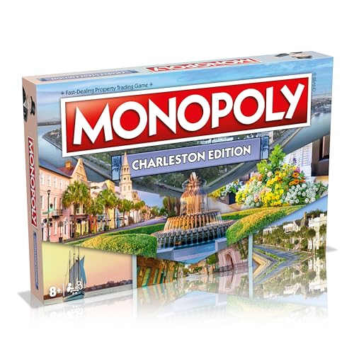 Monopoly Charleston Edition Juego de Mesa 2-6 Jugadores
