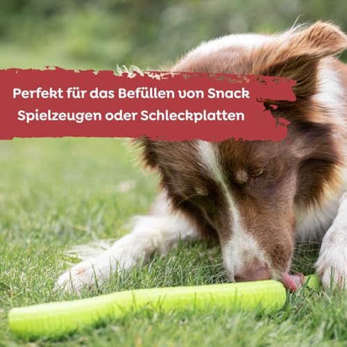 TRIXIE Rindfleischcreme – Hundecreme als Snack – großer Belohnungseffekt – ideal zur Medikamentengabe – glutenfrei – ohne Zuckerzusatz – 110 g – 31841