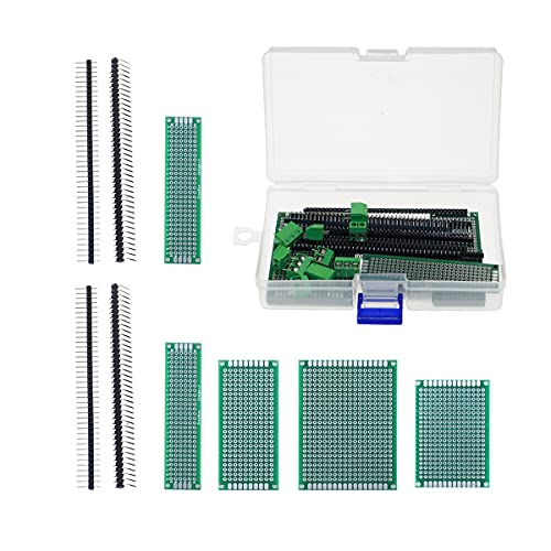 Kit et Composants DIY Electronics avec 40 Plaques PCB Double Face et Borniers à Vis KF301 - 4