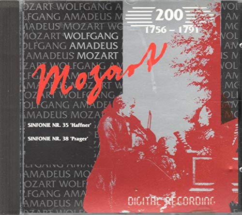 Mozart: Symphony No. 35 & No. 38 [DIGITAL SOUND] [Audio CD]