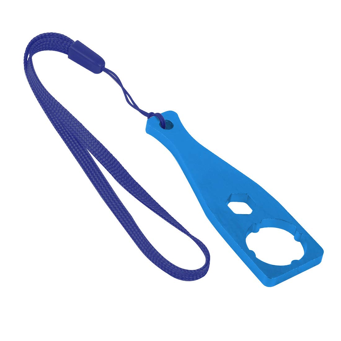 XT-XINTE Multi-funtional Screw Spanner Compatible for GoPro Hero 8 7 6 5 4 3 3+ 2 1 /SJCAM Action Camera Tighten Knob Bolt Nut Screw Wrench Tool (Blue)