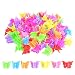 100 Packs Assorted Color Butterfly Hair Clips, Bantoye Girls Beautiful Mini Butterfly Hair Clips Hair Accessories for Girls and Women, Random Color