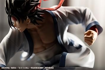 Kotobukiya TV Anime Ruruno Kenshin - Meiji Kenden Romantan - ARTFX J Iraaku Zanosuke 1/8 Scale PVC Pre-painted Complete Figure
