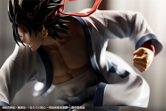 Kotobukiya TV Anime Ruruno Kenshin - Meiji Kenden Romantan - ARTFX J Iraaku Zanosuke 1/8 Scale PVC Pre-painted Complete Figure