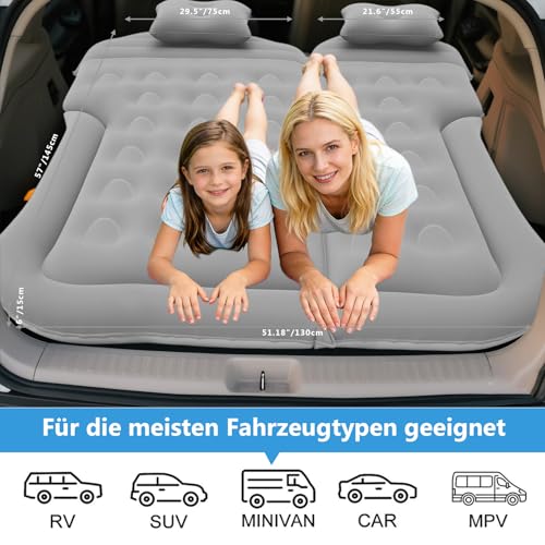 Matelas gonflable SUV avec pompe rapide lit d'invité intérieur extérieur