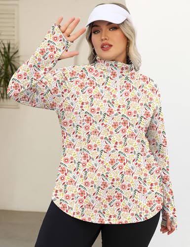 LOMON Women Plus Size Golf Shirt