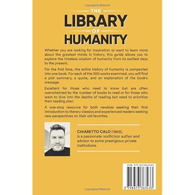 The Library of Humanity: The Most Influential Books of all Time Paperback July 12, 2023