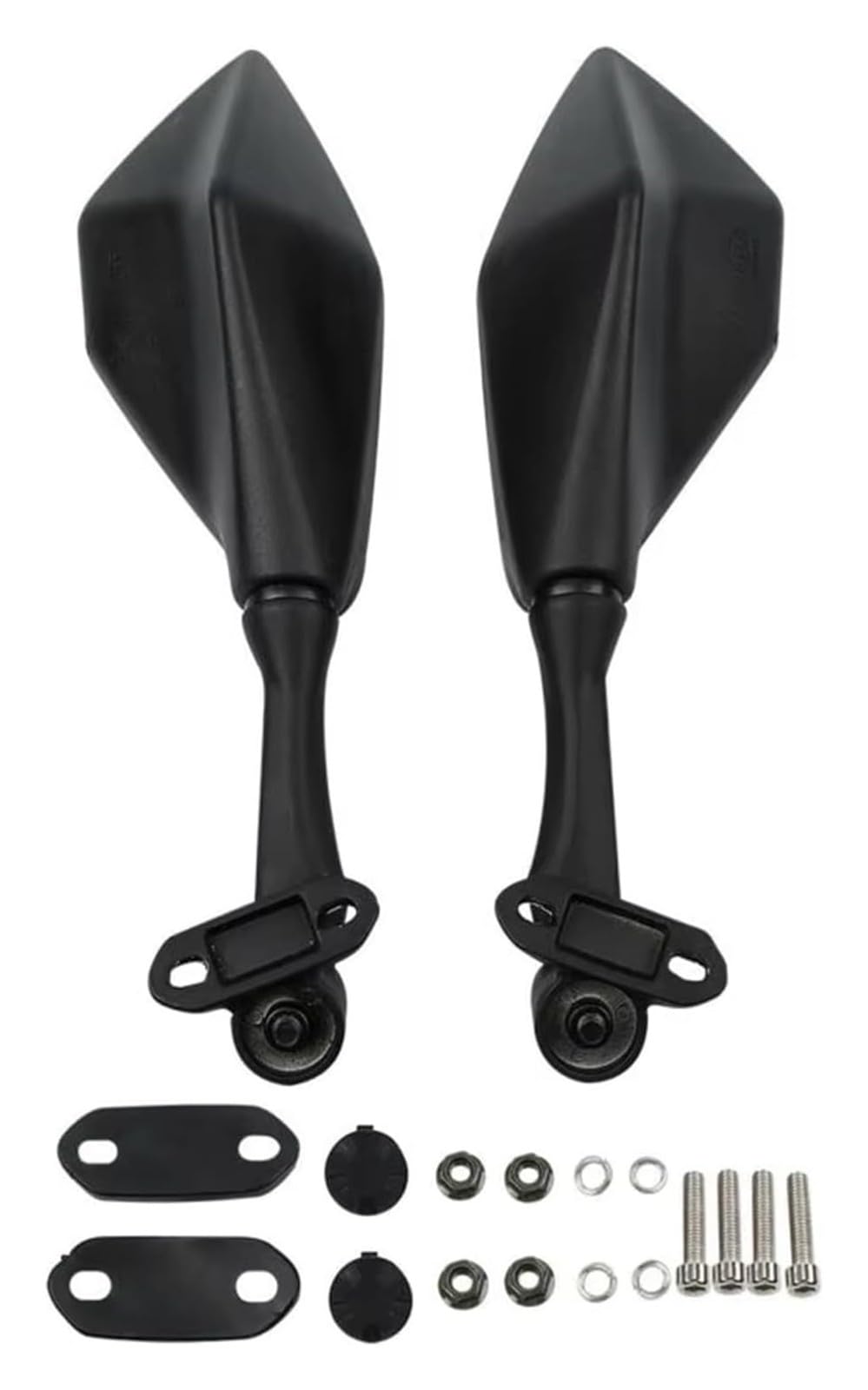 Specchietti retrovisori moto neri, EX300