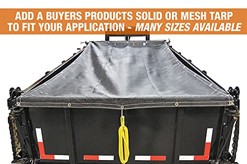 Buyers Products Dtr Aluminum Tarp System Universal Size, Tarp Not Included #TOP4