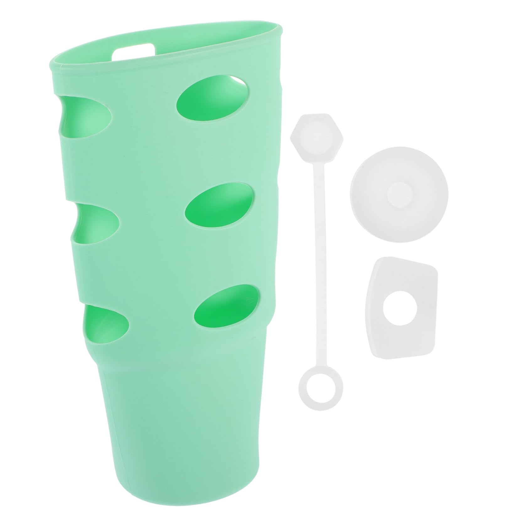 BESPORTBLE Cubierta Protectora De La Taza Suministros De Botella Funda Antideslizante Para Botella Protector De Fondo De Botella De Silicona Bota De Botella De Agua Gel De Sílice