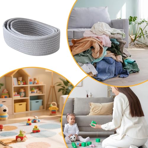 Panier pour bébé en coton pour ranger les couches facilement