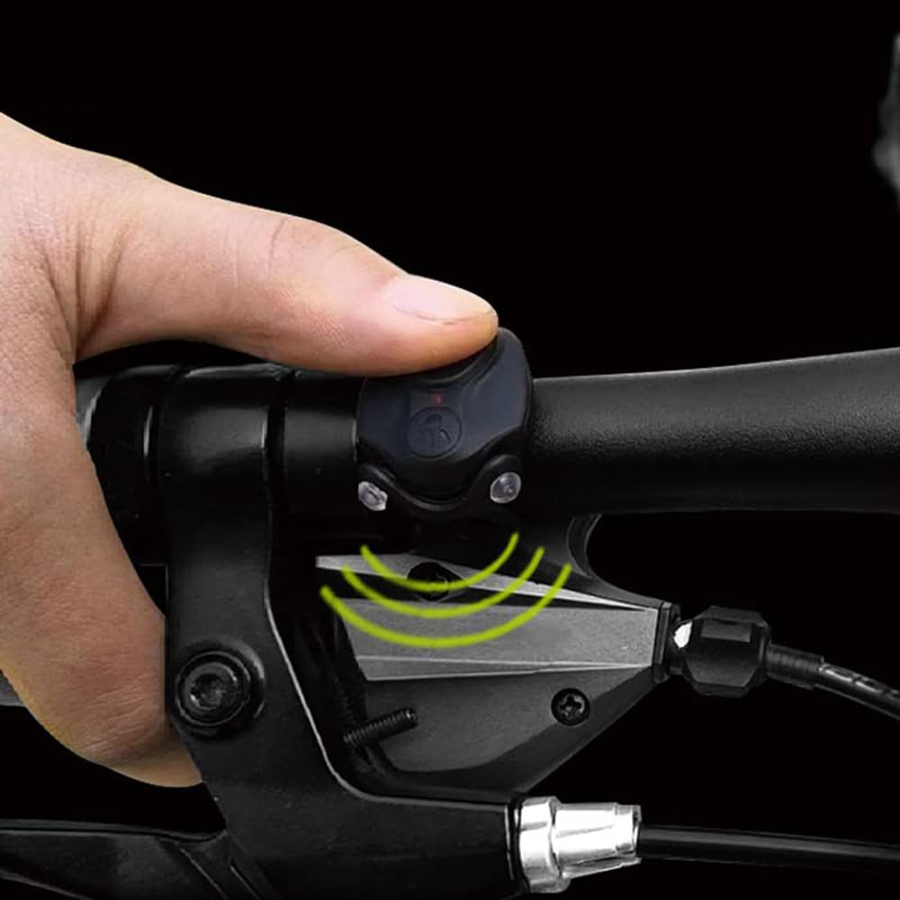 S3 Bike Bicicletta Fanale Posteriore Telecomando Campana Elettrica Corno Antifurto Allarme MTB Road Cyling Bicicletta Campana Elettrica