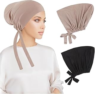2 Pcs Women Undercap Hijab