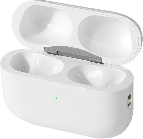 Funda de carga inalámbrica para AirPods Pro 12 generación (USB C), funda de repuesto, color blanco
