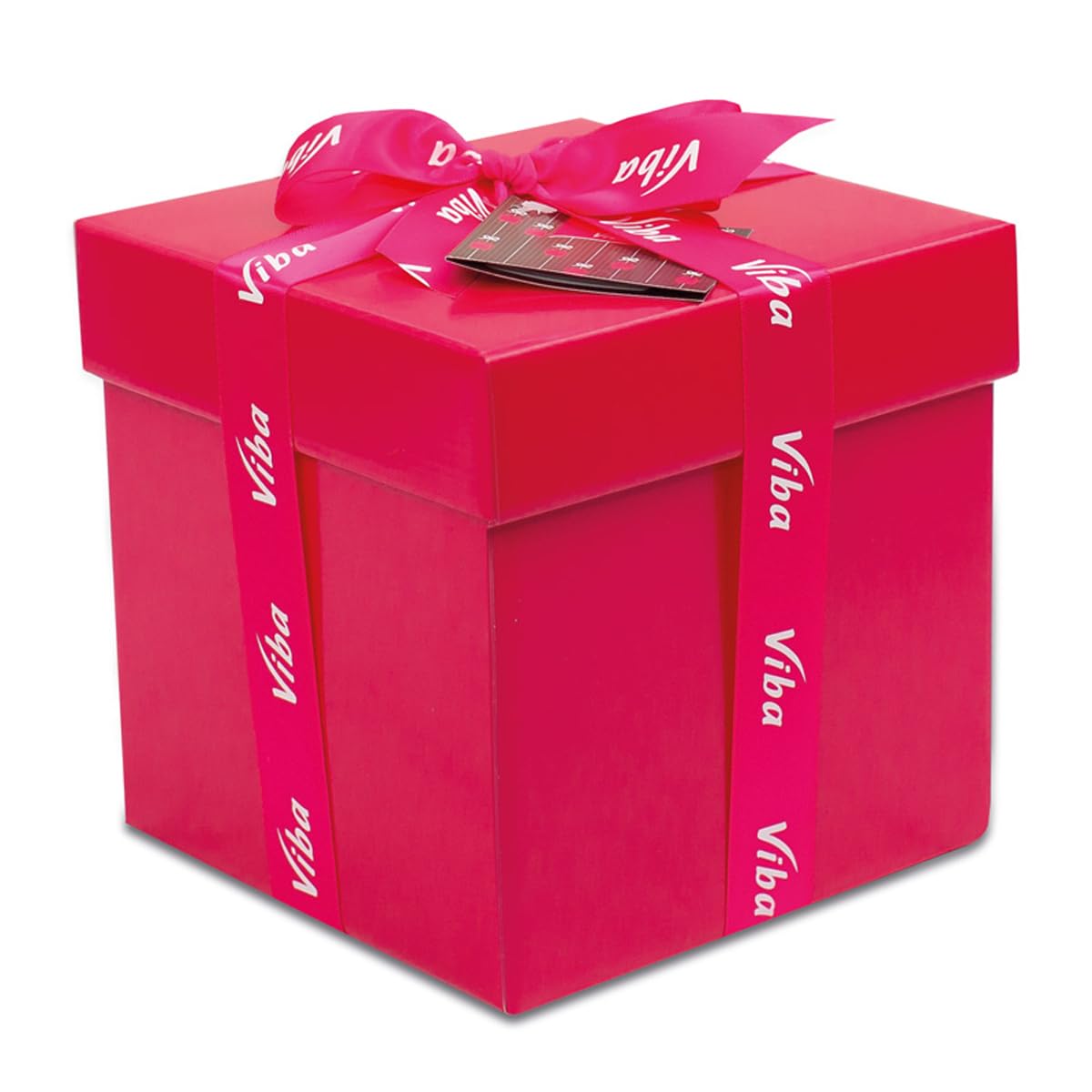 Viba Süße Geschenkbox 70 kleine Minis Nougat Geschenkpackung 700 g