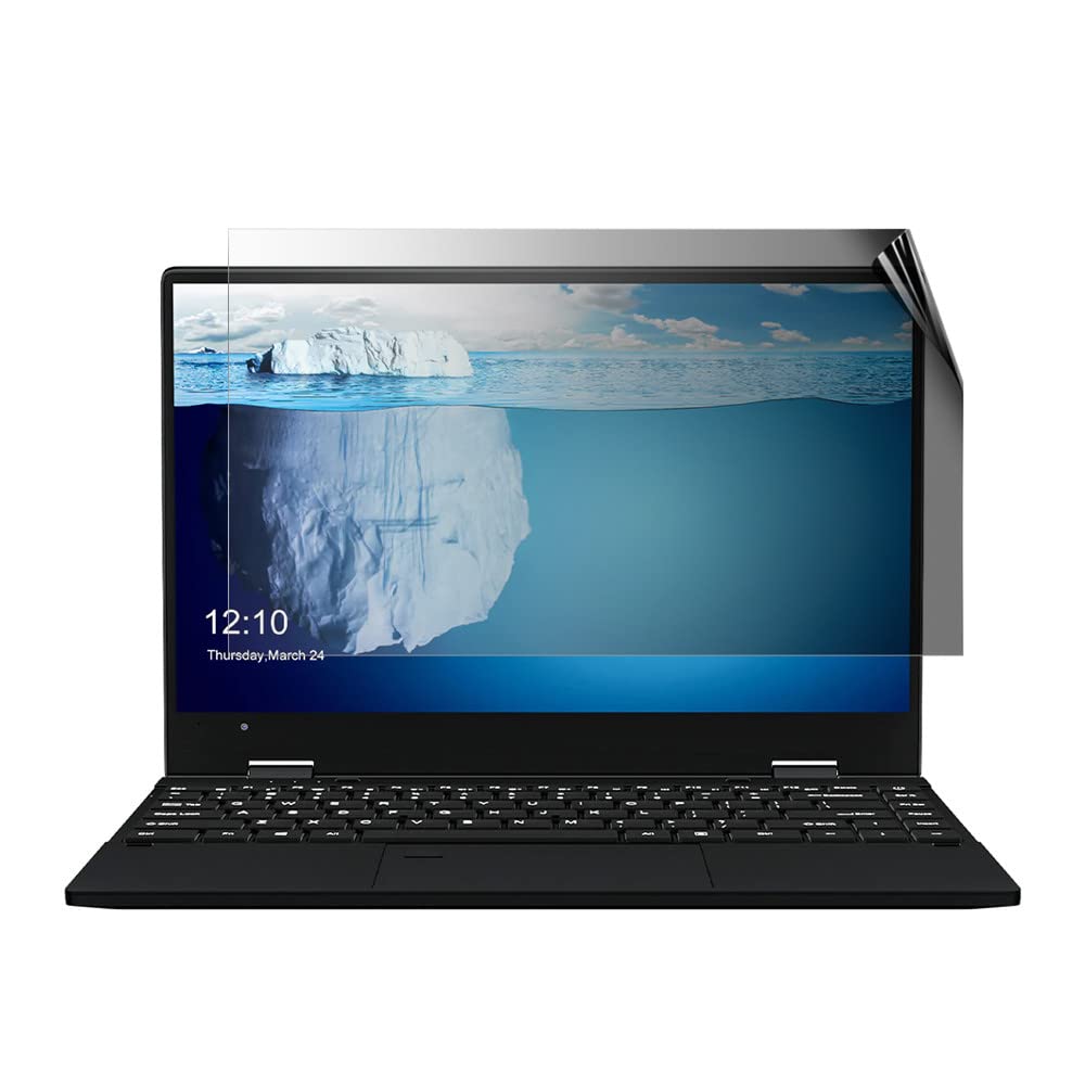 Privacy 2-Way Anti-Spy Filter Screen Protector Film Compatible with KUU Flexones 14 (2-in-1)