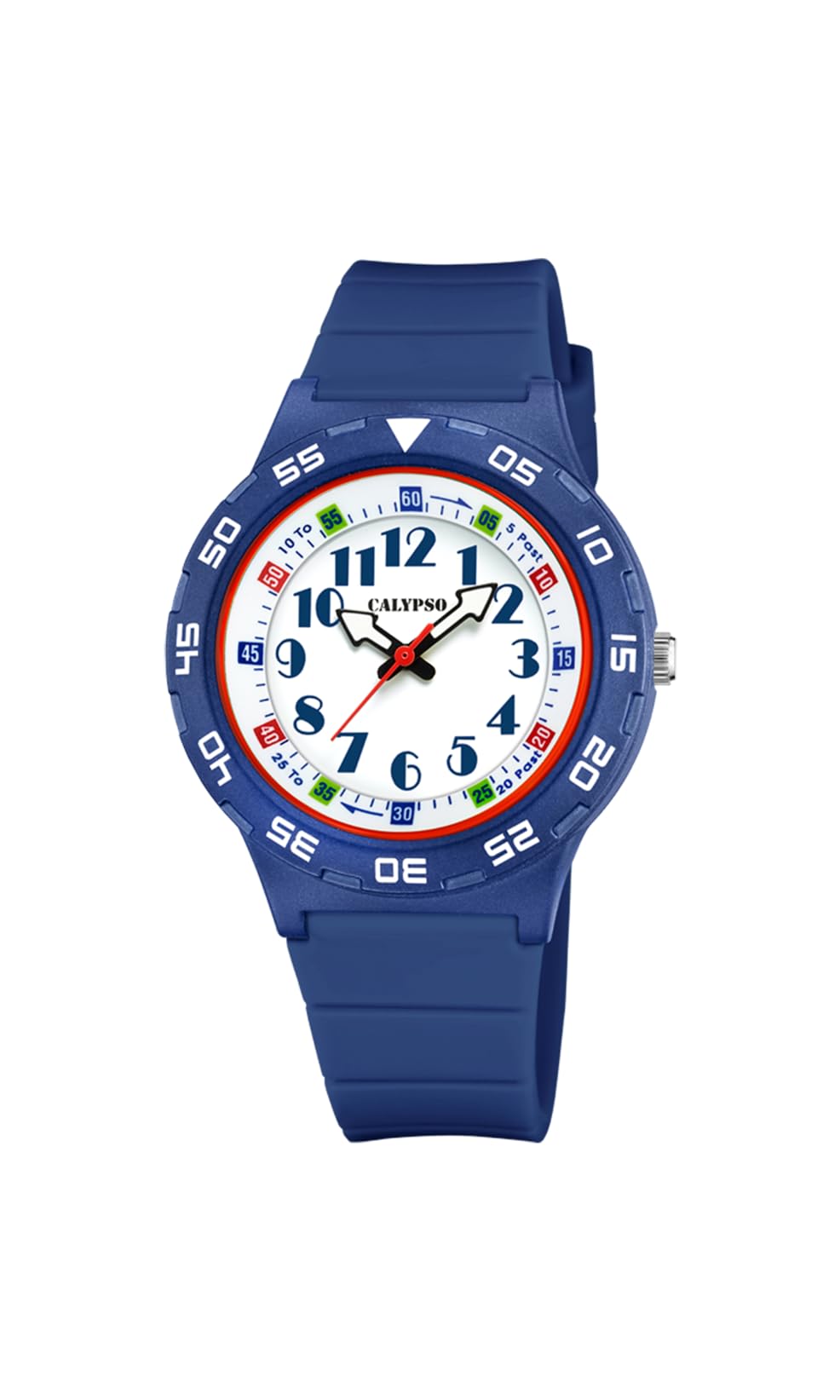 CALYPSO Reloj Infantil K5828 My First Watch Caja de Caucho Multi Correa de Caucho