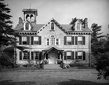 Posterazzi Facade of a house Lindenwald Home of US President Martin Van Buren Kinderhook New York State USA Poster Print, 24 x 36
