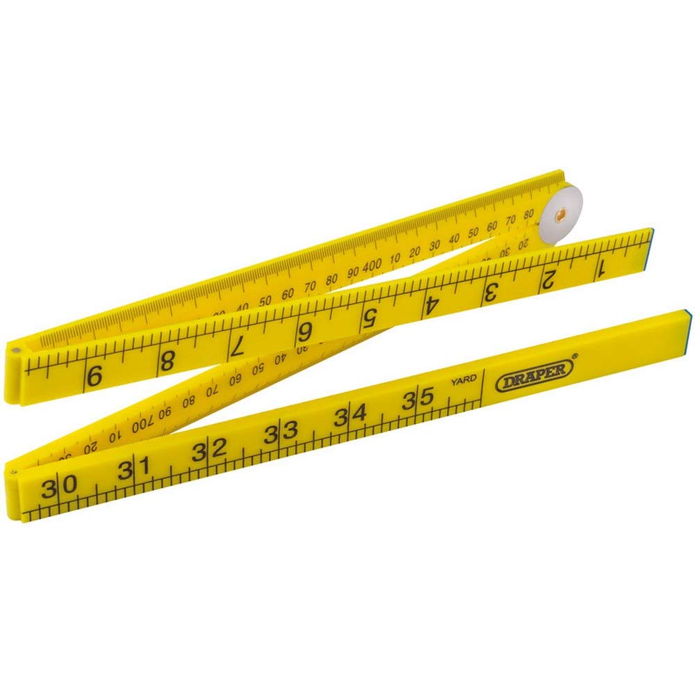 20700 Plastic Folding Rule, 1 Metre Length