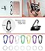 WAPAG Small Carabiner Clip, 2 inch Carabiner, Aluminum Mini Carabiner for Keys, Small Items, Daily Life, Camping, Hiking, Running (14Colour)