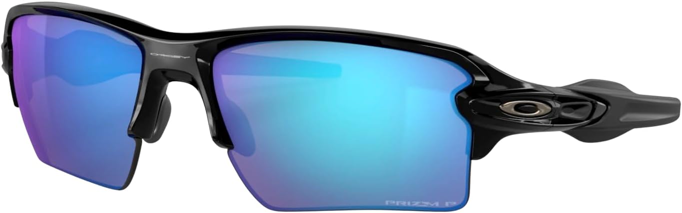Oakley Flak 2.0 XL OO9188 Rectangular Sunglasses | Bundle with Cleaning Kit & White Microfiber Bag