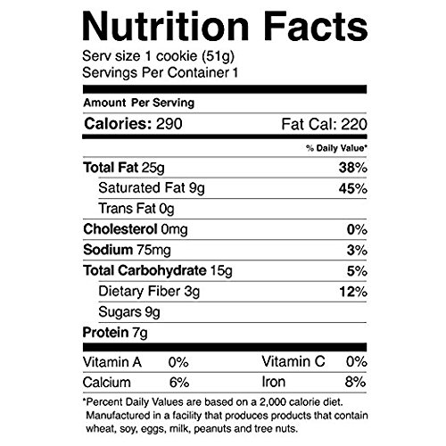 Paleo Treats Mustang Bar: Paleo Cookie, Gluten-Free, Grain-Free, Dairy-Free, Soy-Free, Egg-Free, Keto, Real Food Dessert (Box Of 12) #TOP5