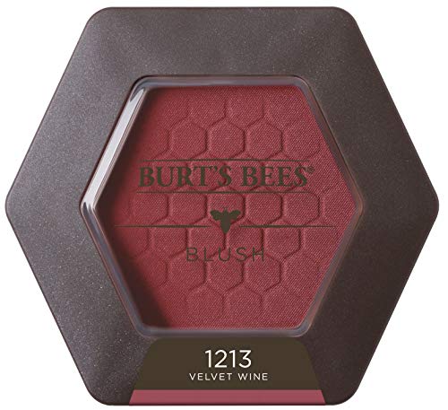 Burt's Bees 100% Natural Blush with Vitamin E, Velvet Wine - 0.19 Ounce - image 1