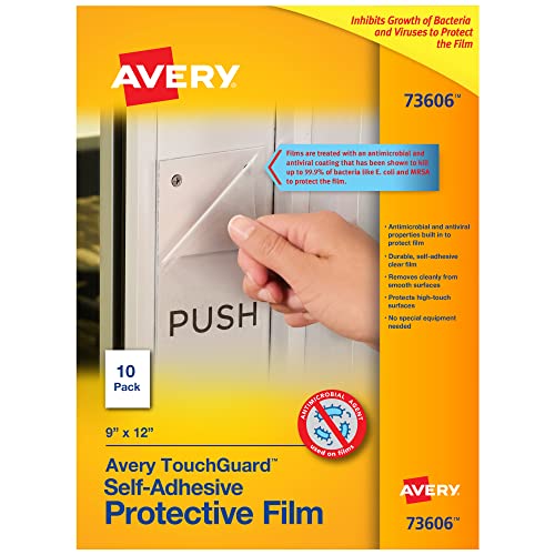 image for Avery TouchGuard Film, Properties Built in to Protect Film, Laminating