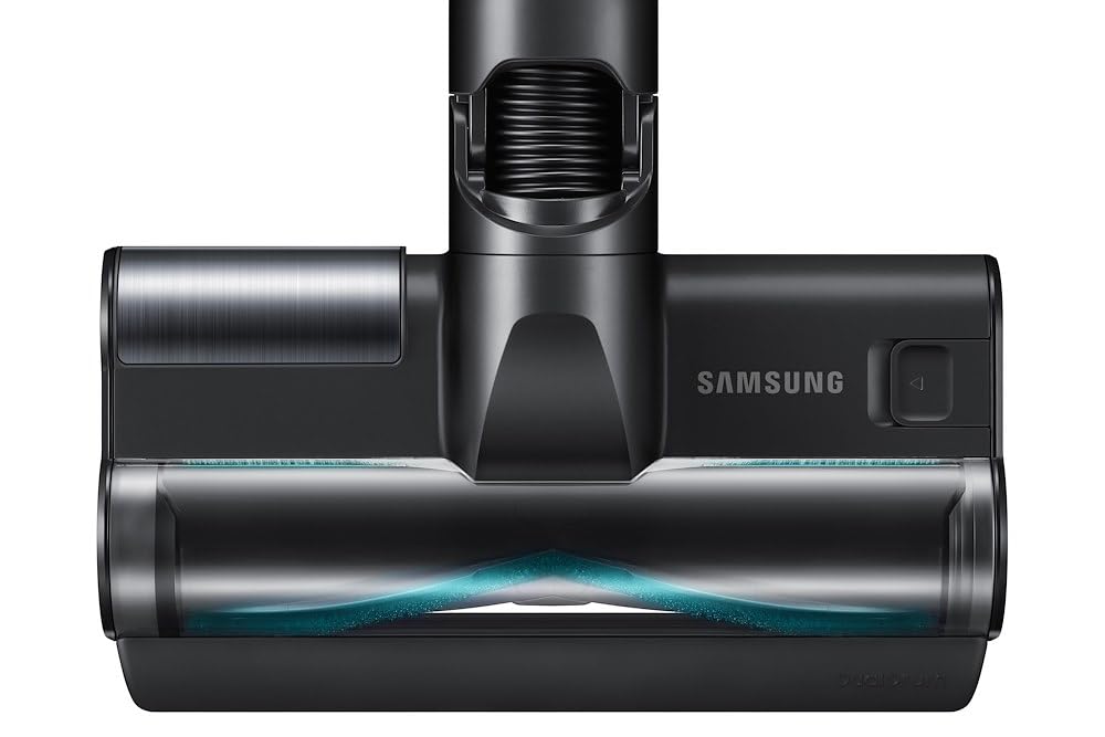 Samsung VCA-TABF95 Jet Dual+ Brosse pour sols durs et tapis, embout d'aspirateur pour Bespoke AI Jet, Bespoke Jet Plus, Jet95, Jet85, avec broyeur, accessoire original, noir