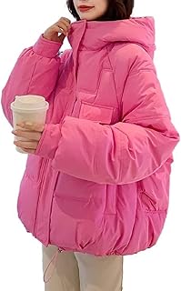 【1/2style】中綿入りフードブルゾン 防風ジップアップ ジャケット レディース 撥水 軽量