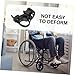 GOOHOCHY 2sets Cane Holder for Electric Wheelchair Accessories Sturdy Crutch Holder 2pcs*2