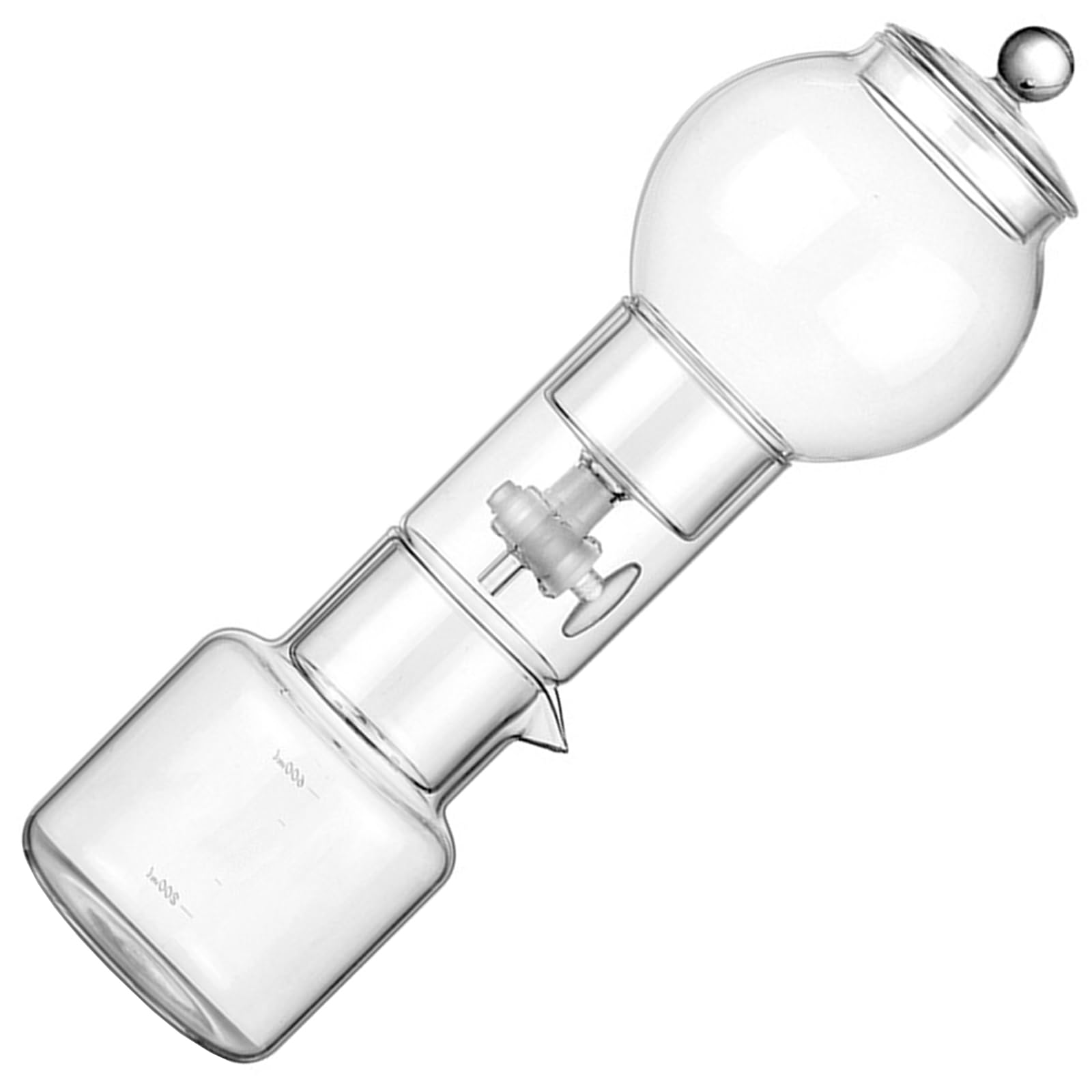 MALSSE Borosilicate Cold Brew Carafe with Leak-Proof Design & Customizable for Coffee Connoisseurs Home Coffee Maker Brewing Set