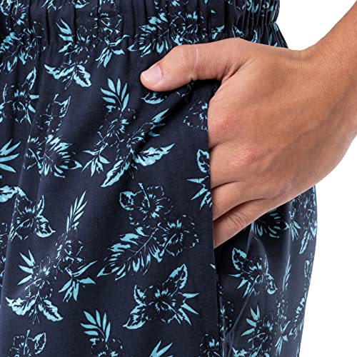 IZOD mens Printed Rayon Sleep Short4