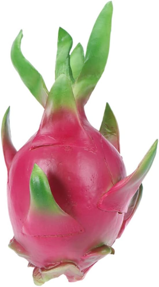 Toyvian Bath Toys Toys Artificial Lifelike Pitaya Fake Dragon Fruit Model Pitaya Figurine Kids Pretend Play Toy Photography Prop for Home Store Kitchen Decoration S Home Decoration