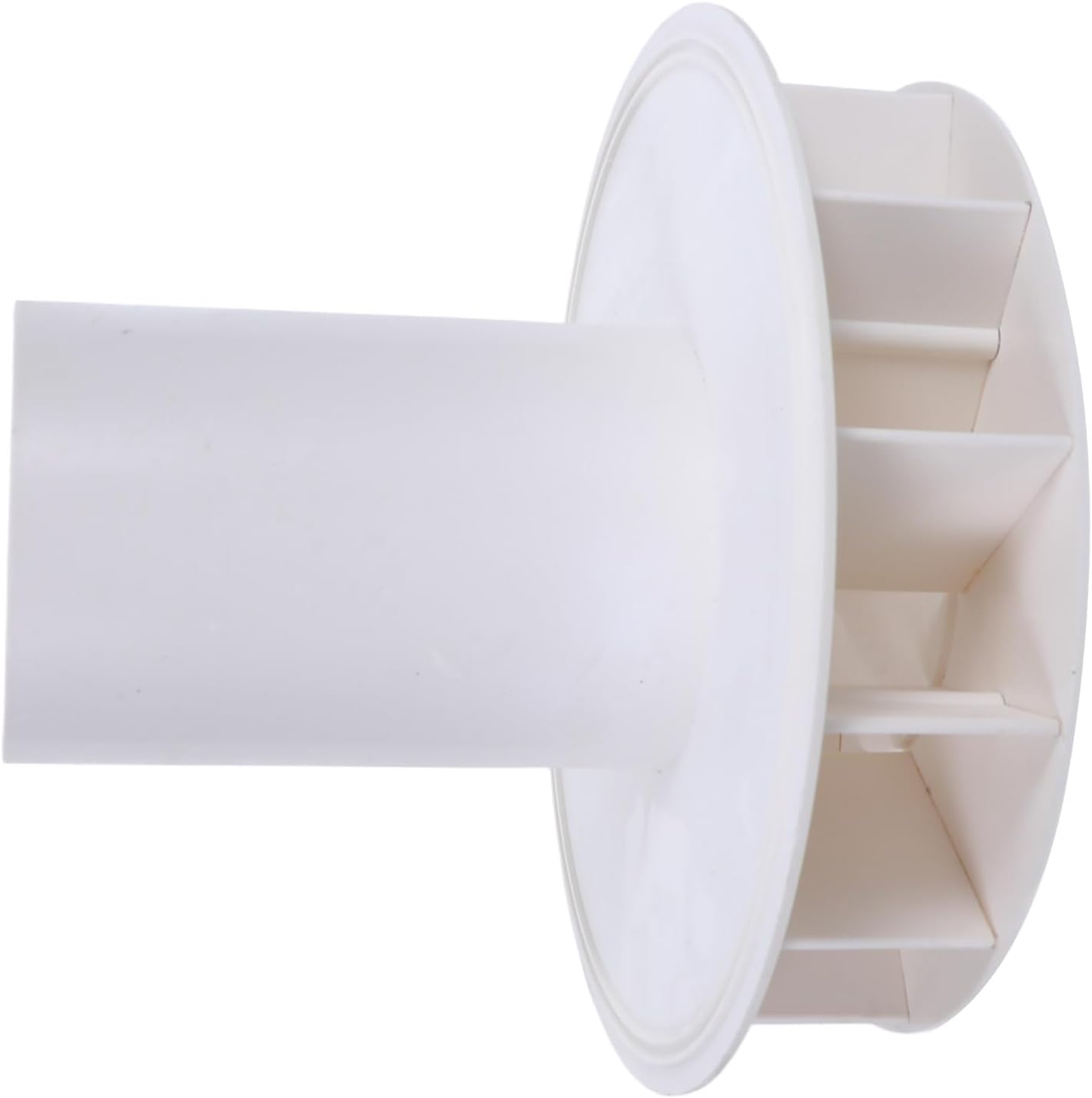 Downspout Rainwater Diverter PVC Siphon Connector with Leaf Blade for Roof Gutter Drainage Funnel Rainwater Collection Tool for Home and Commercial Use