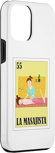 Miniatura 3 de iPhone 12 Pro Max Funny Mexican Design for Masseuse - La Masajista Case