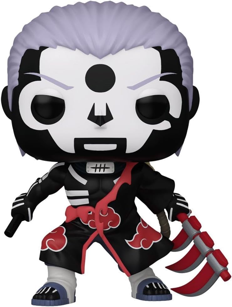 POP Naruto Shippuden - Hidan Limited Edition Chase Funko Vinyl Figure (Bundled with Compatible Box Protector Case), Multicolor, 3.75