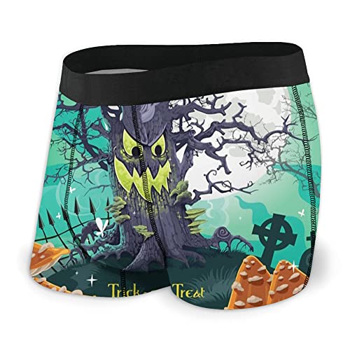 Boxer Briefs for Men Pack,Cool Moisture-Wicking Underwear,Polyester No-Ride-Up for Men