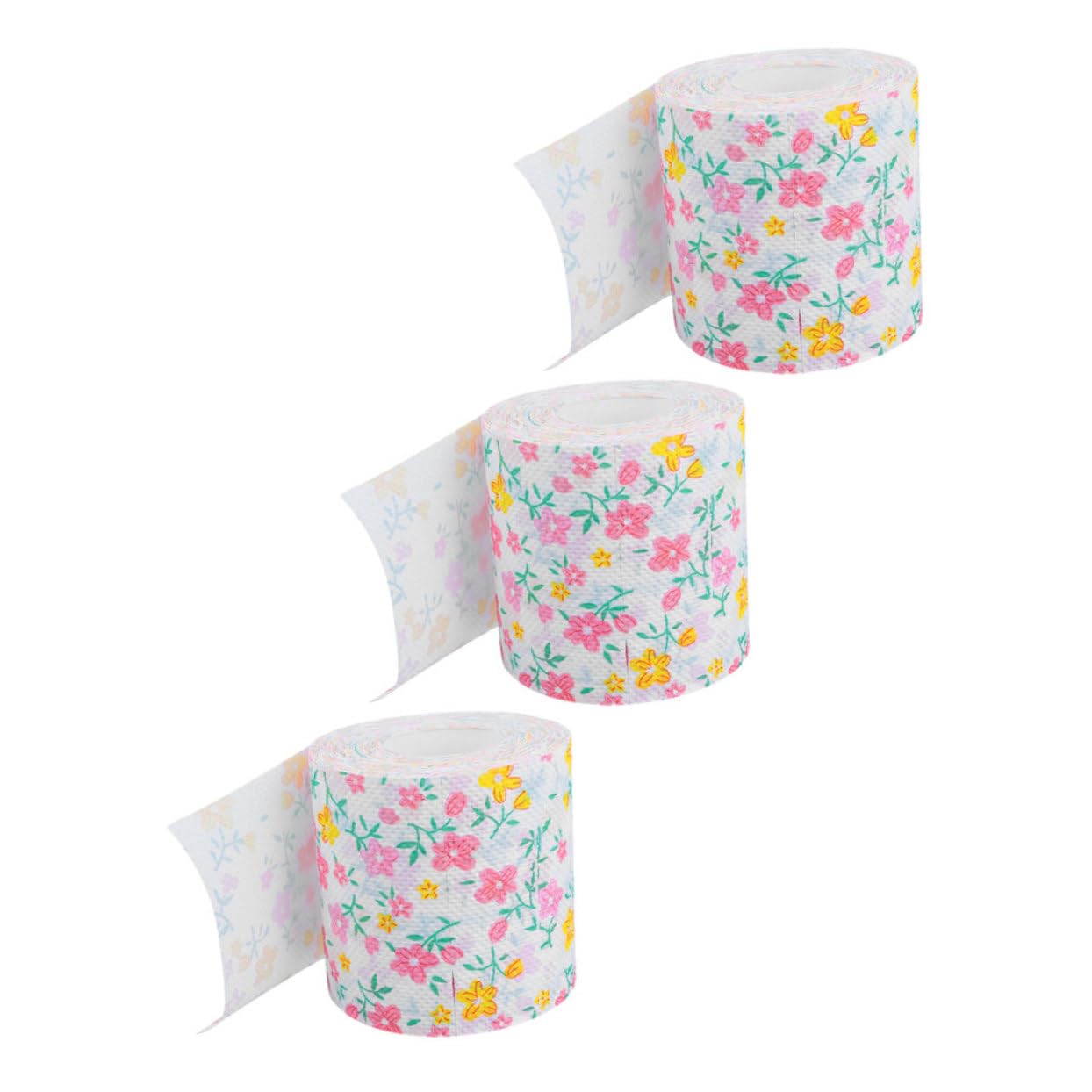 Papier toilette à motif floral pour décoration de table anniversaire et Saint-Valentin
