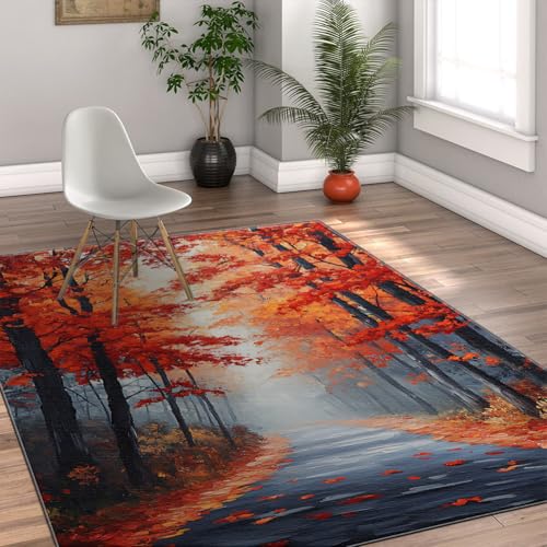 Tapis doux lavable pour salon fini les taches tenaces